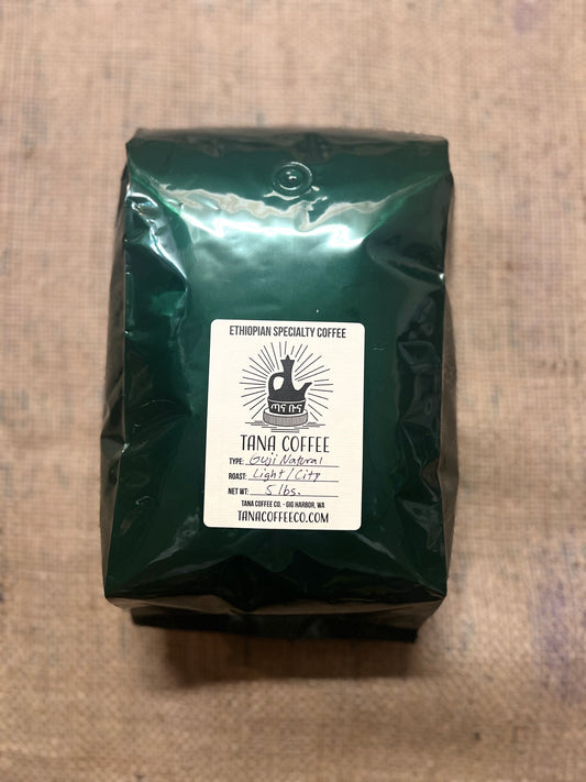 Ethiopia Guji Natural Coffee 5 lb