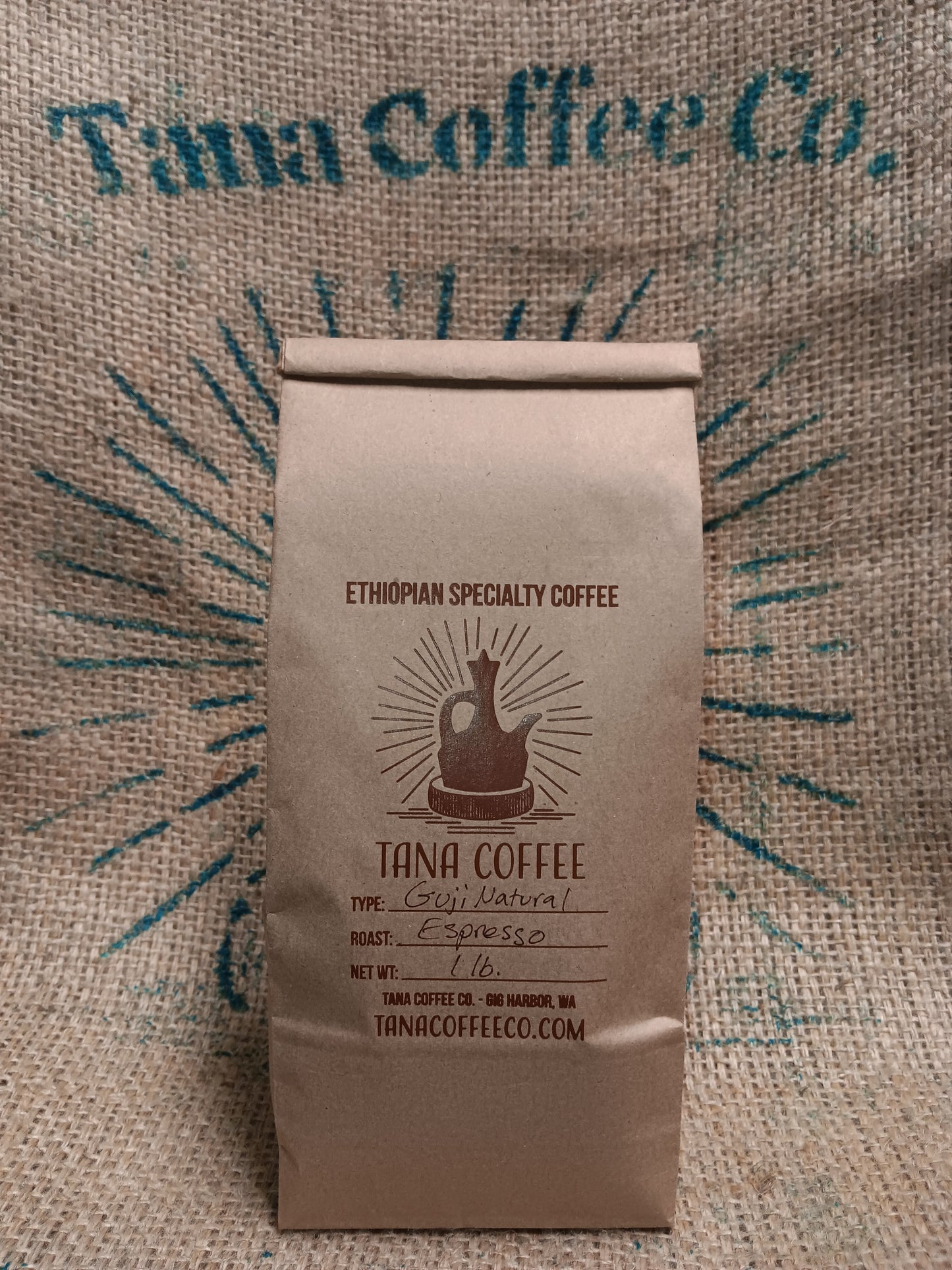 Ethiopia Guji Natural Coffee 1 lb - Espresso Roast